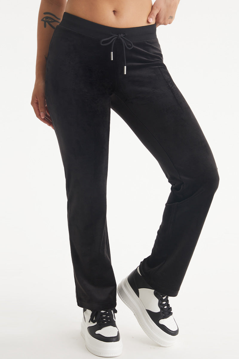 Bride Customizable Big Bling Velour Track Pants