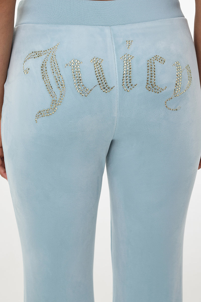 OG Big Bling Velour Track Pants