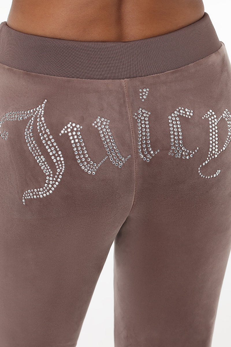 OG Big Bling Velour Track Pants