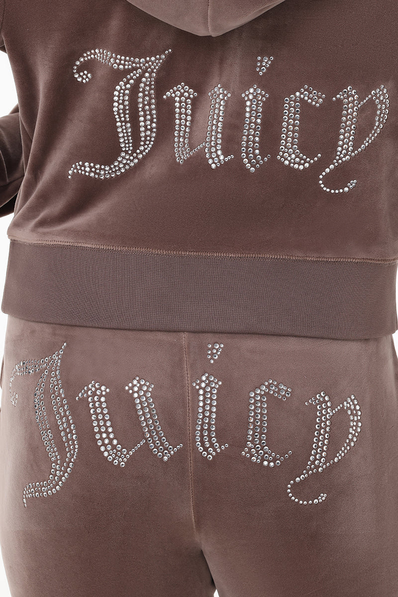 OG Big Bling Velour Track Pants