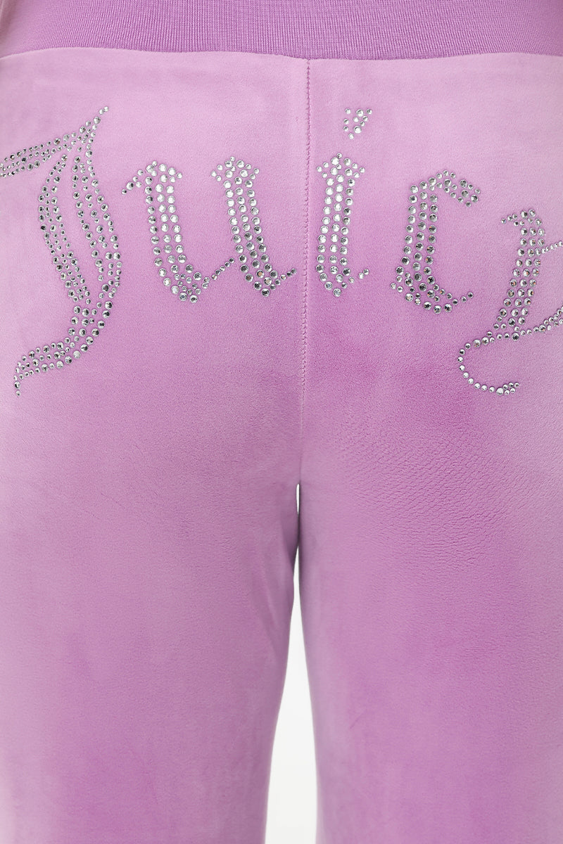 OG Big Bling Velour Track Pants